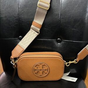 Tory Burch Tan Crossbody Bag